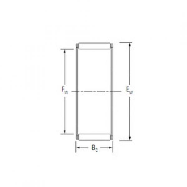 needle roller bearing sleeve K28X33X13F KOYO #1 image