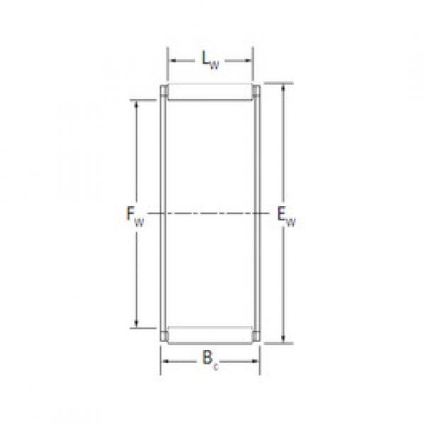 needle roller bearing sleeve K35X42X20BE KOYO #1 image