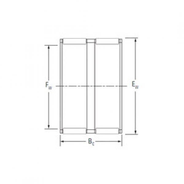 needle roller bearing sleeve K44X50X30,5HZW KOYO #1 image