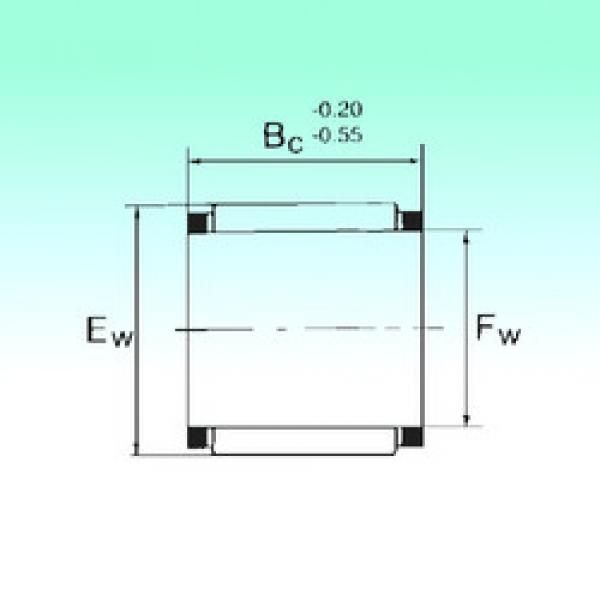 needle roller bearing sleeve KBK 10x13x16 NBS #1 image