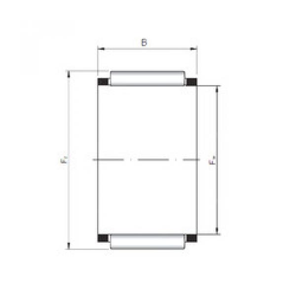 needle roller bearing sleeve KBK10X14X13 ISO #1 image