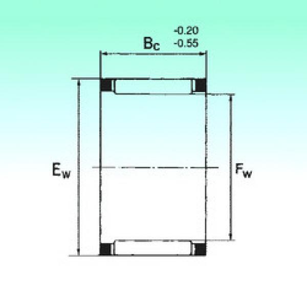 needle roller bearing sleeve KZK 12x18x10 NBS #1 image