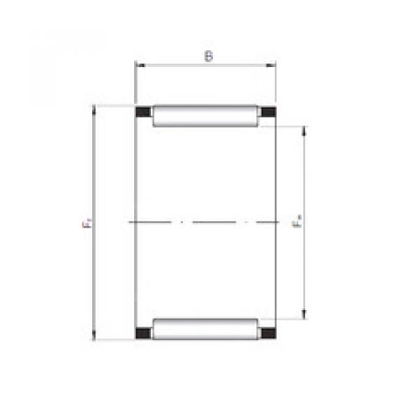 needle roller bearing sleeve KZK12X16X10 CX #1 image