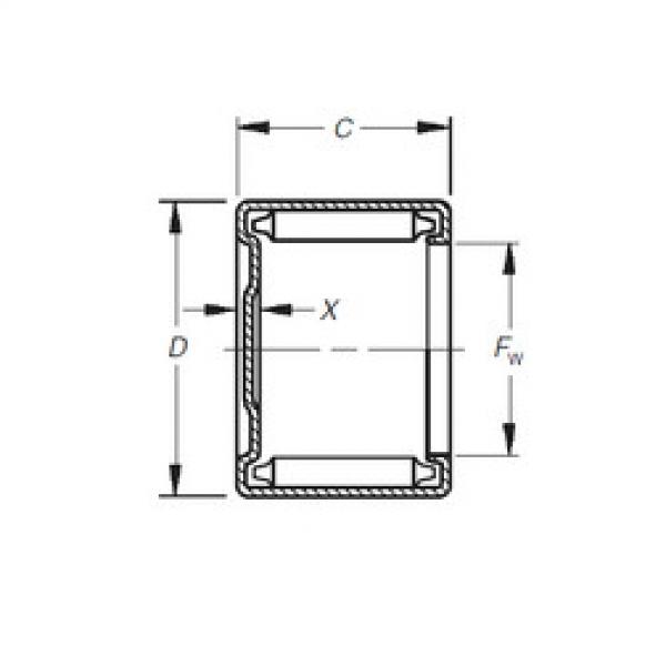 needle roller bearing sleeve M-1071 Timken #1 image