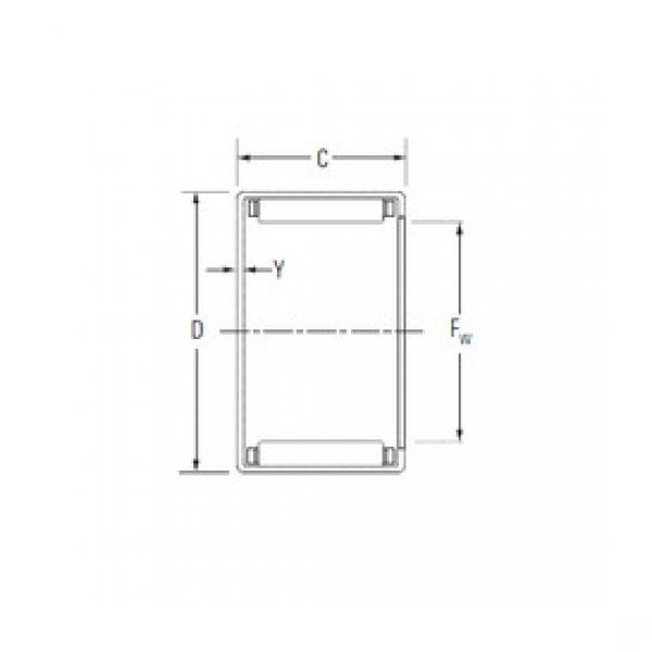 needle roller bearing sleeve MJ-1081 KOYO #1 image