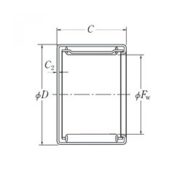 needle roller bearing sleeve MFJ-1010 NSK #1 image