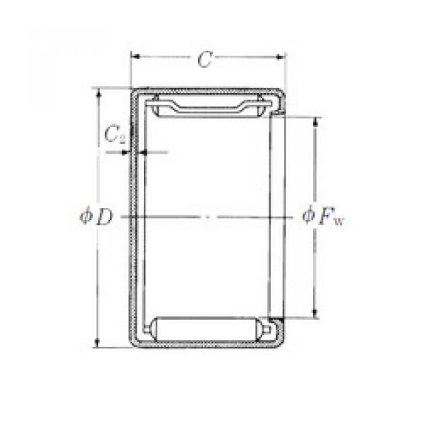 needle roller bearing sleeve MFJ-3512 NSK #1 image