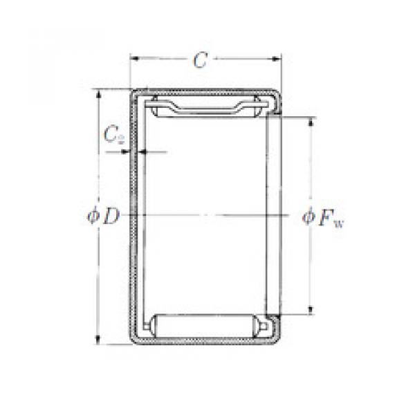 needle roller bearing sleeve MFJ-59 NSK #1 image