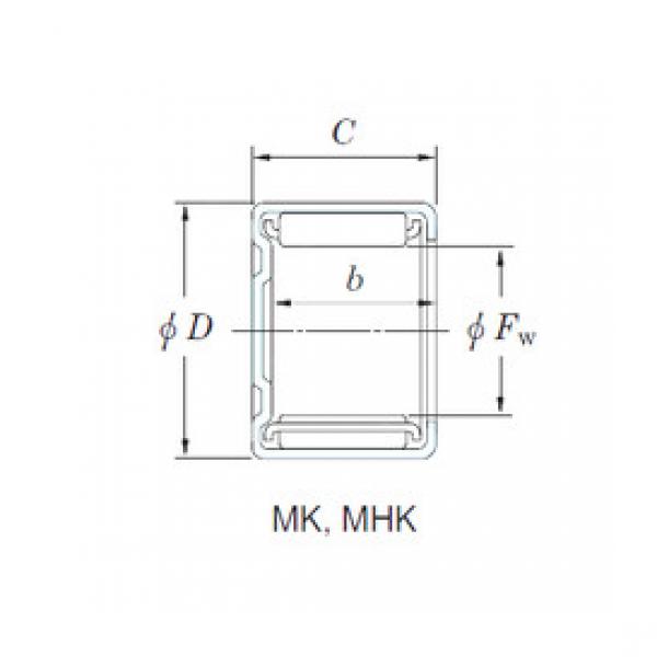 needle roller bearing sleeve MHK981 KOYO #1 image