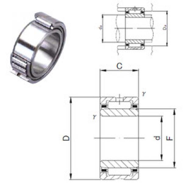 needle roller bearing sleeve NA 4822 JNS #1 image