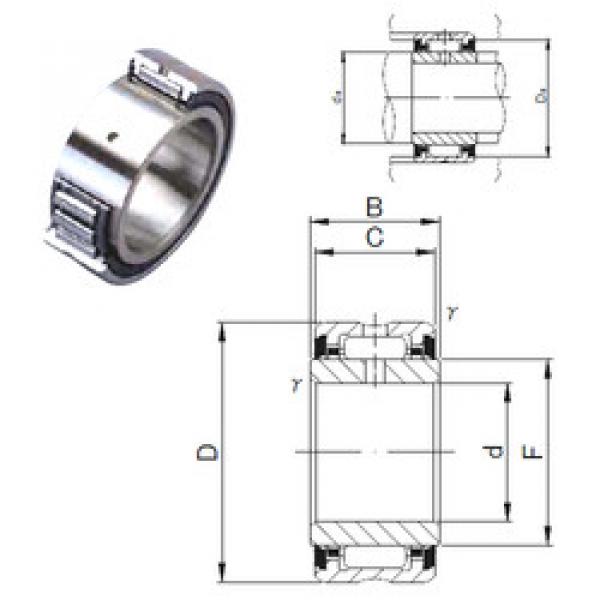 needle roller bearing sleeve NA 4900UU JNS #1 image