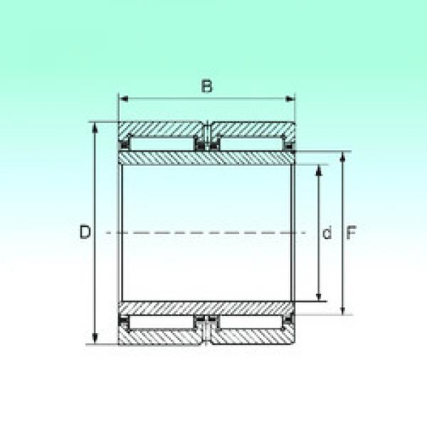 needle roller bearing sleeve NA 6907 ZW NBS #1 image