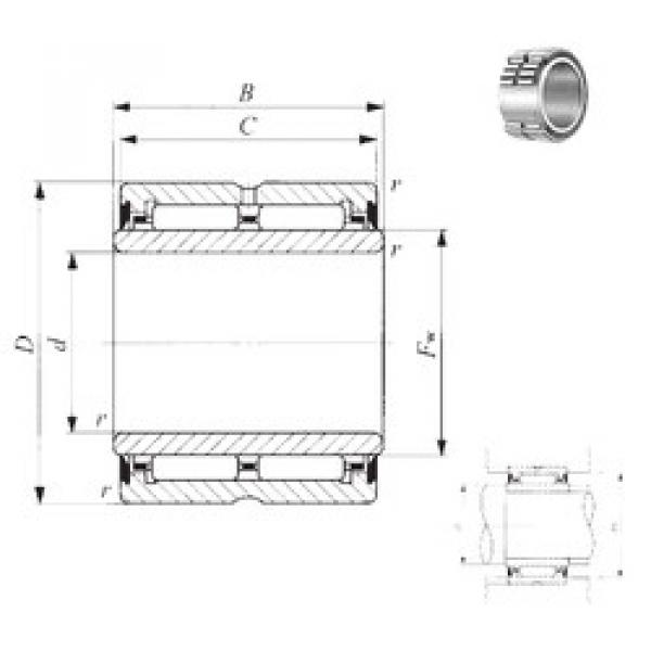 needle roller bearing sleeve NA 6909UU IKO #1 image