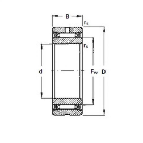 needle roller bearing sleeve NA1017 Timken #1 image