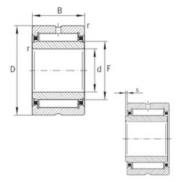 Needle Roller Bearing Manufacture NKIS17-XL INA #1 image