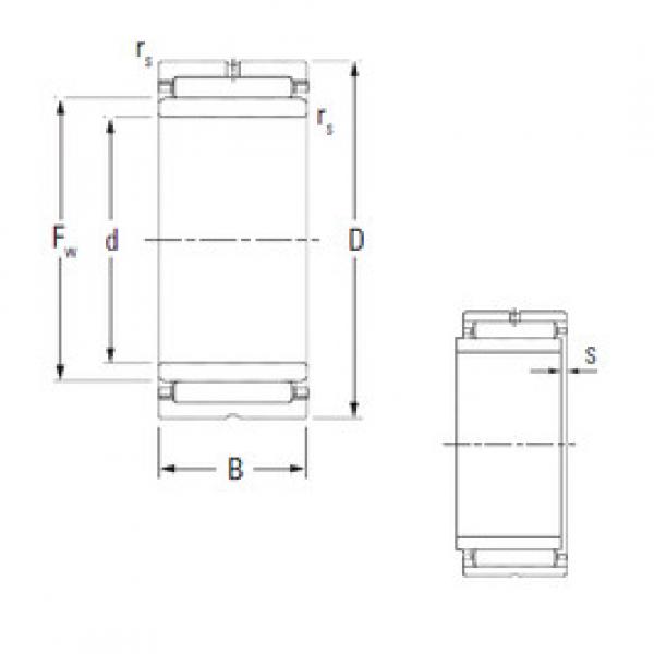 Needle Roller Bearing Manufacture NKJ10/16 KOYO #1 image