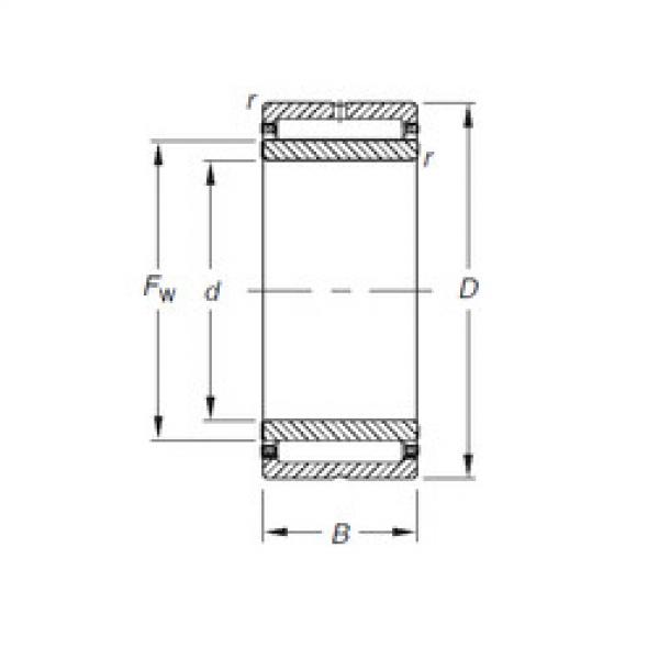 needle roller bearing sleeve NA4828 Timken #1 image