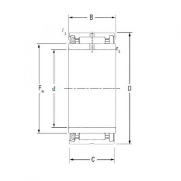 needle roller bearing sleeve NA4900RS KOYO #1 image