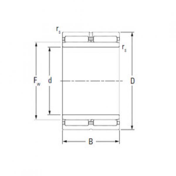 needle roller bearing sleeve NA6907 KOYO #1 image