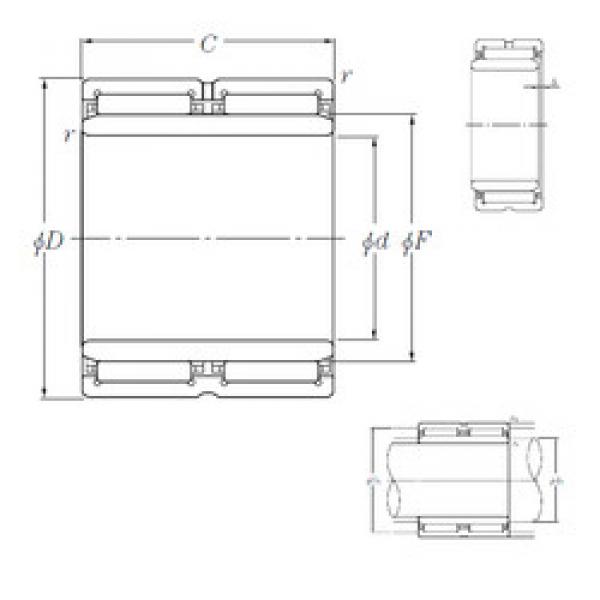 needle roller bearing sleeve NA6901R NTN #1 image