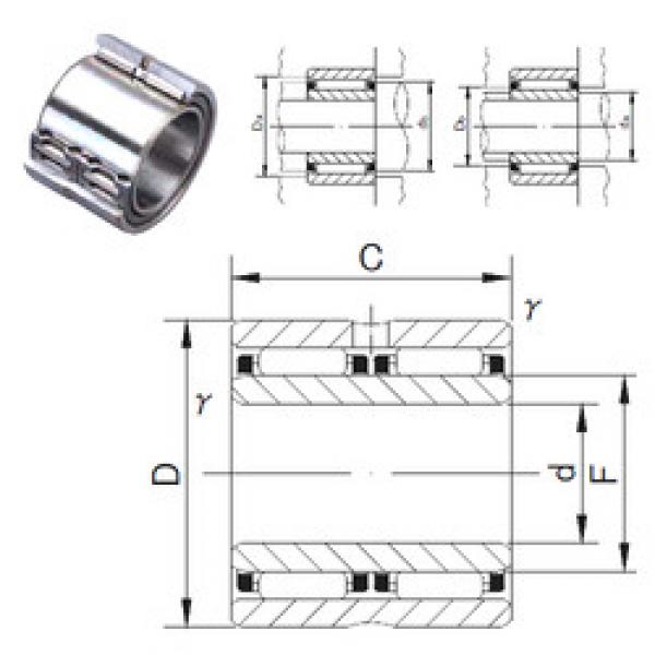 needle roller bearing sleeve NAFW 173026 JNS #1 image