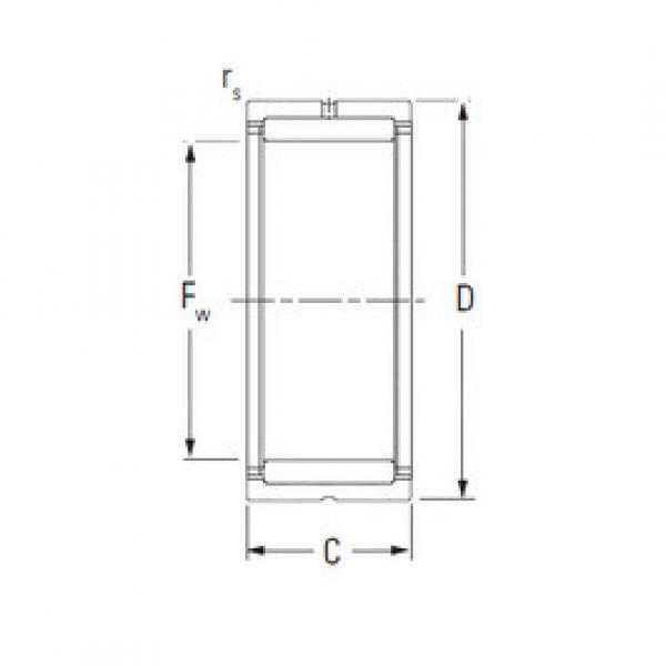 needle roller bearing sleeve NK110/30 KOYO #1 image