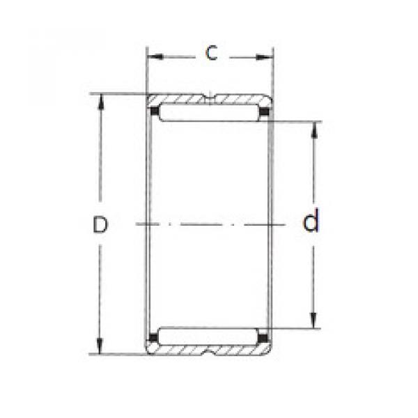 Needle Roller Bearing Manufacture NKS16 FBJ #1 image