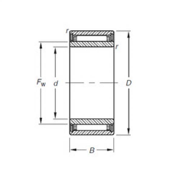 Needle Roller Bearing Manufacture NKJ6/16 Timken #1 image