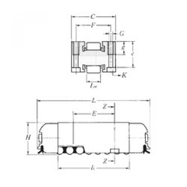 Needle Roller Bearing Manufacture RLM16×62 NTN #1 image