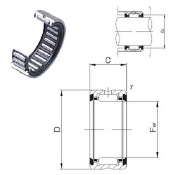 Needle Roller Bearing Manufacture RNA 4900UU JNS #1 image