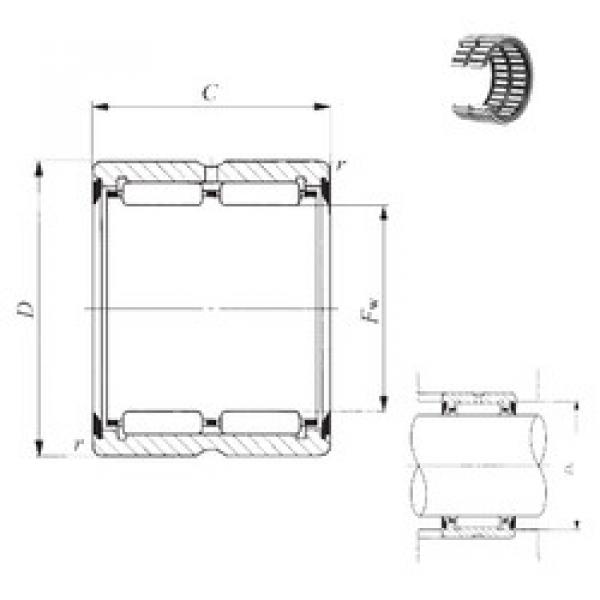 Needle Roller Bearing Manufacture RNA 6907UU IKO #1 image