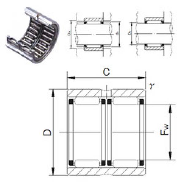 Needle Roller Bearing Manufacture RNAFW142220 JNS #1 image