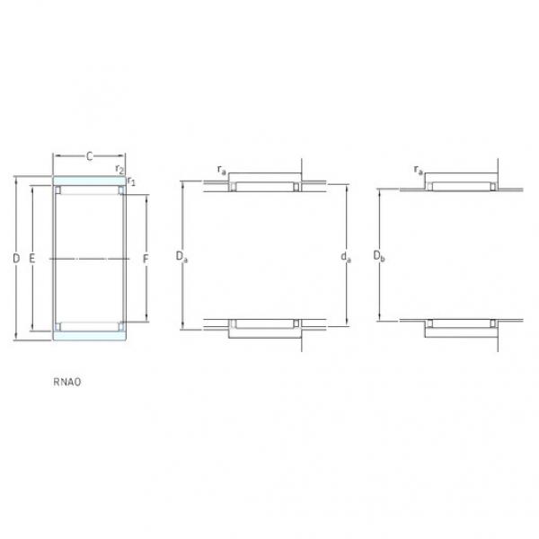 Needle Roller Bearing Manufacture RNAO10x17x10TN SKF #1 image