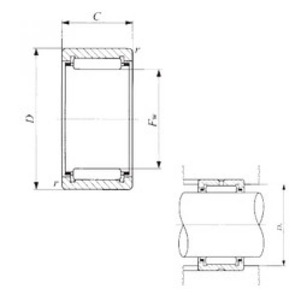 Needle Roller Bearing Manufacture TAF 101712/SG IKO #1 image