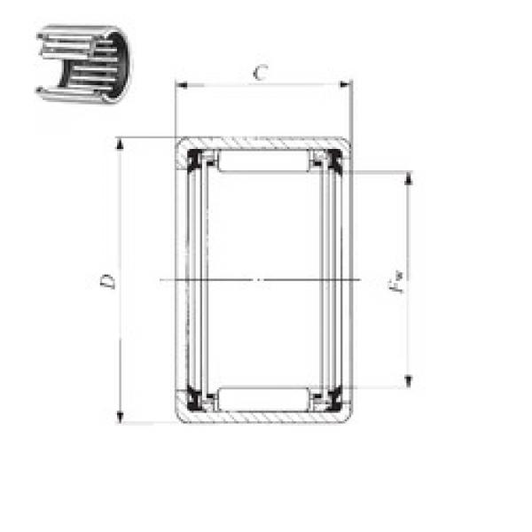 Needle Roller Bearing Manufacture TLA 1616 UU IKO #1 image