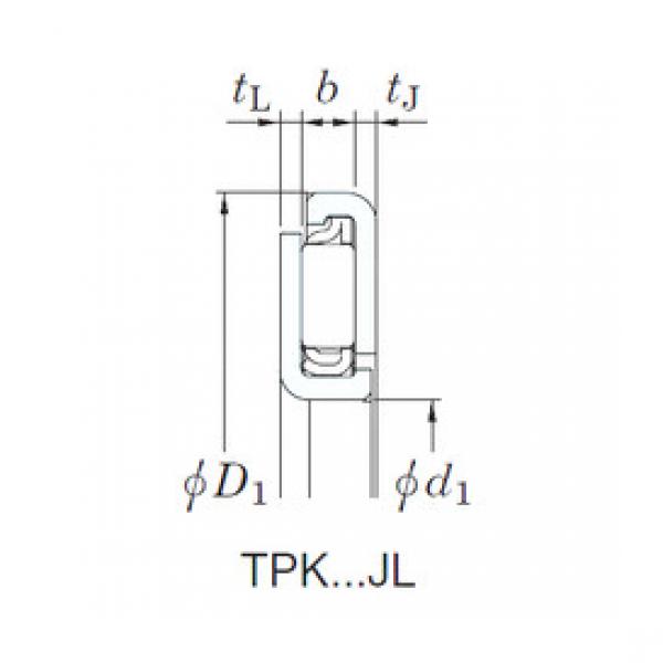 Needle Roller Bearing Manufacture TPK3853JL KOYO #1 image