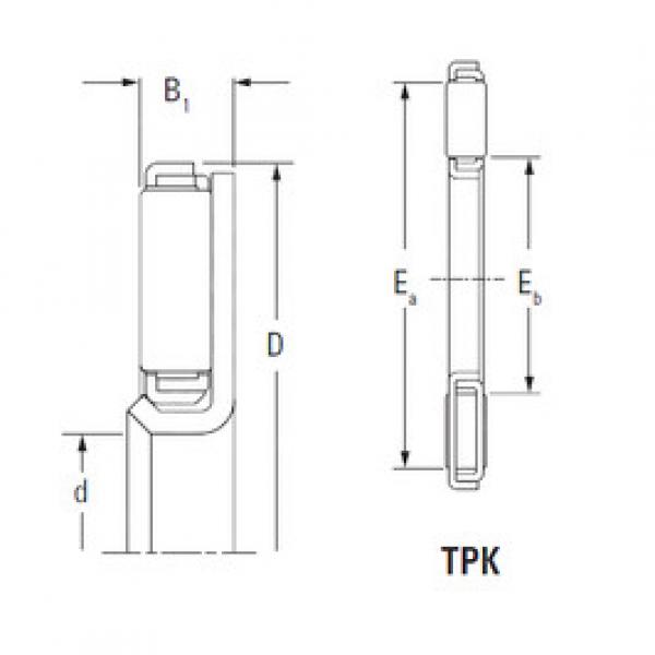 Needle Roller Bearing Manufacture TPK1832L KOYO #1 image