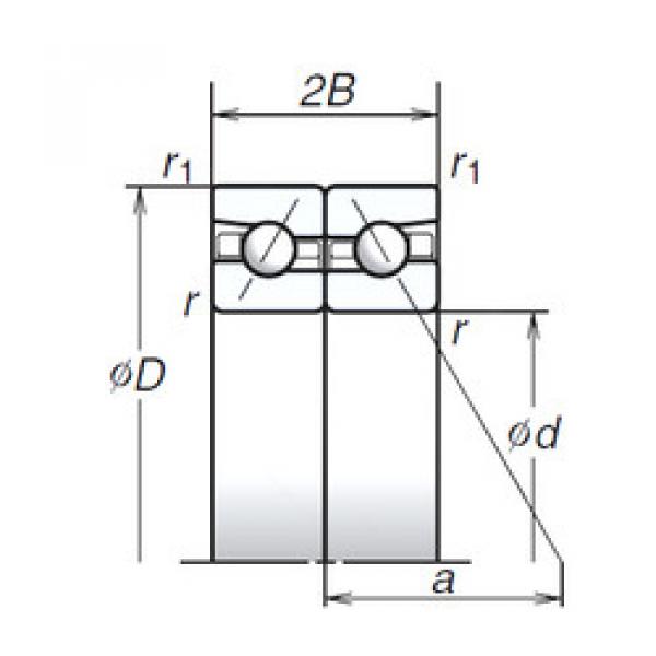 angular contact thrust bearings 100BTR10S NSK #5 image