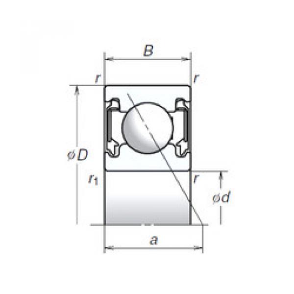 angular contact thrust bearings 10BSA10T1X NSK #5 image