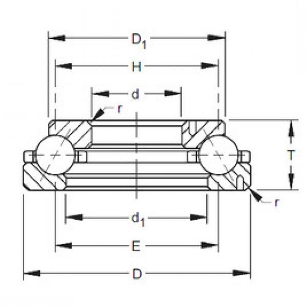 angular contact thrust bearings 170TVL500 Timken #5 image