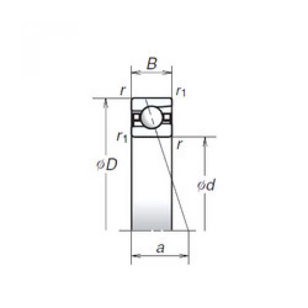 angular contact thrust bearings 140BNR19S NSK #5 image