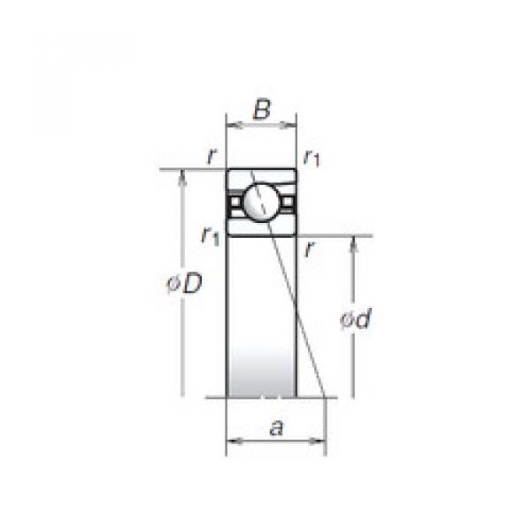 angular contact thrust bearings 150BER19S NSK #5 image