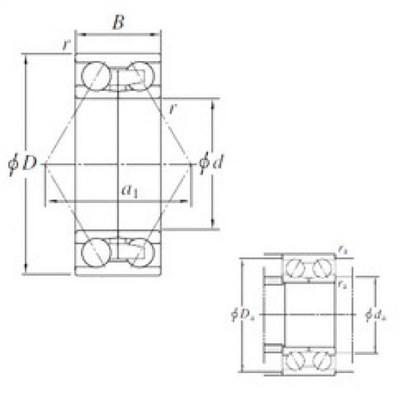 angular contact thrust bearings 2AC2419B KOYO #5 image