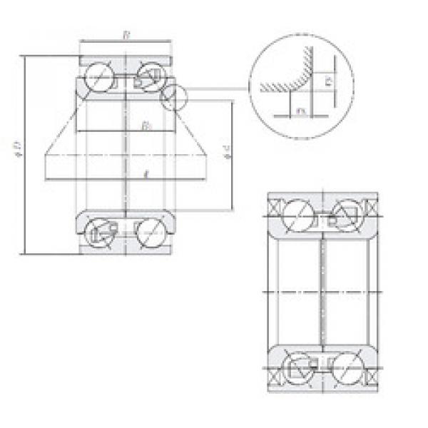 angular contact ball bearing installation AU0704-1LL/L260 NTN #1 image