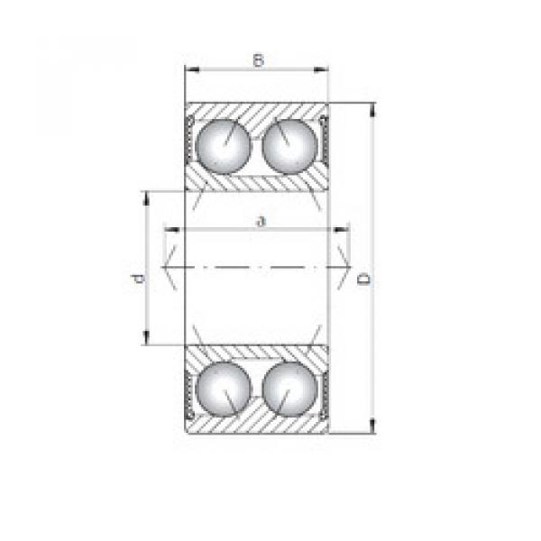 angular contact thrust bearings 30/7-2RS ISO #5 image