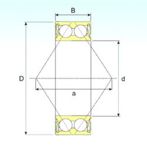 Angular Contact Ball Bearings 3218-2RS ISB #1 image