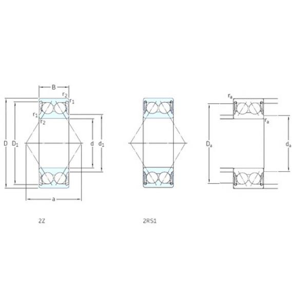 angular contact ball bearing installation E2.3209A-2Z SKF #1 image