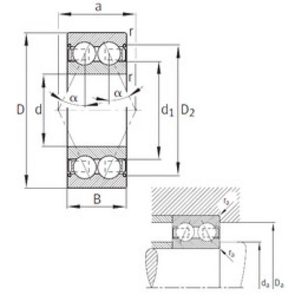 angular contact thrust bearings 3202-B-2Z-TVH FAG #5 image