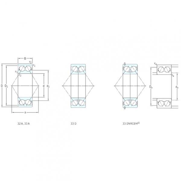 angular contact thrust bearings 3203ATN9 SKF #5 image