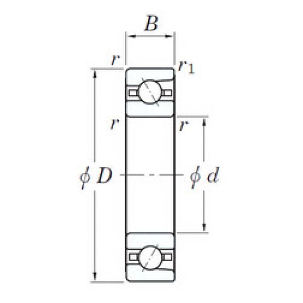 angular contact thrust bearings 3NC HAR006C FT KOYO #5 image